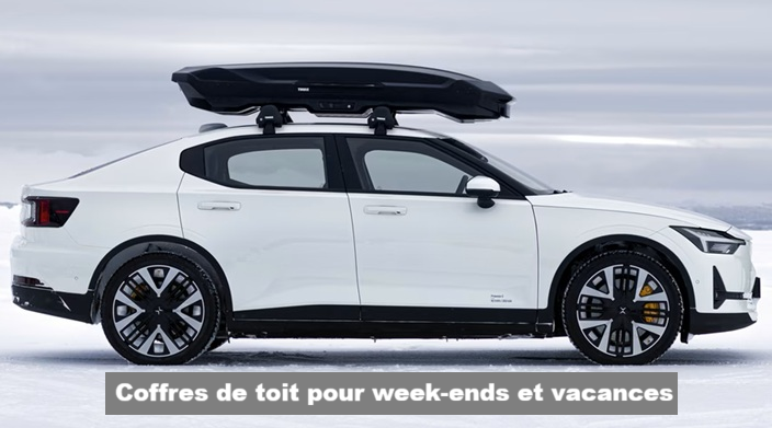 Coffres de toit pour week-ends et vacances